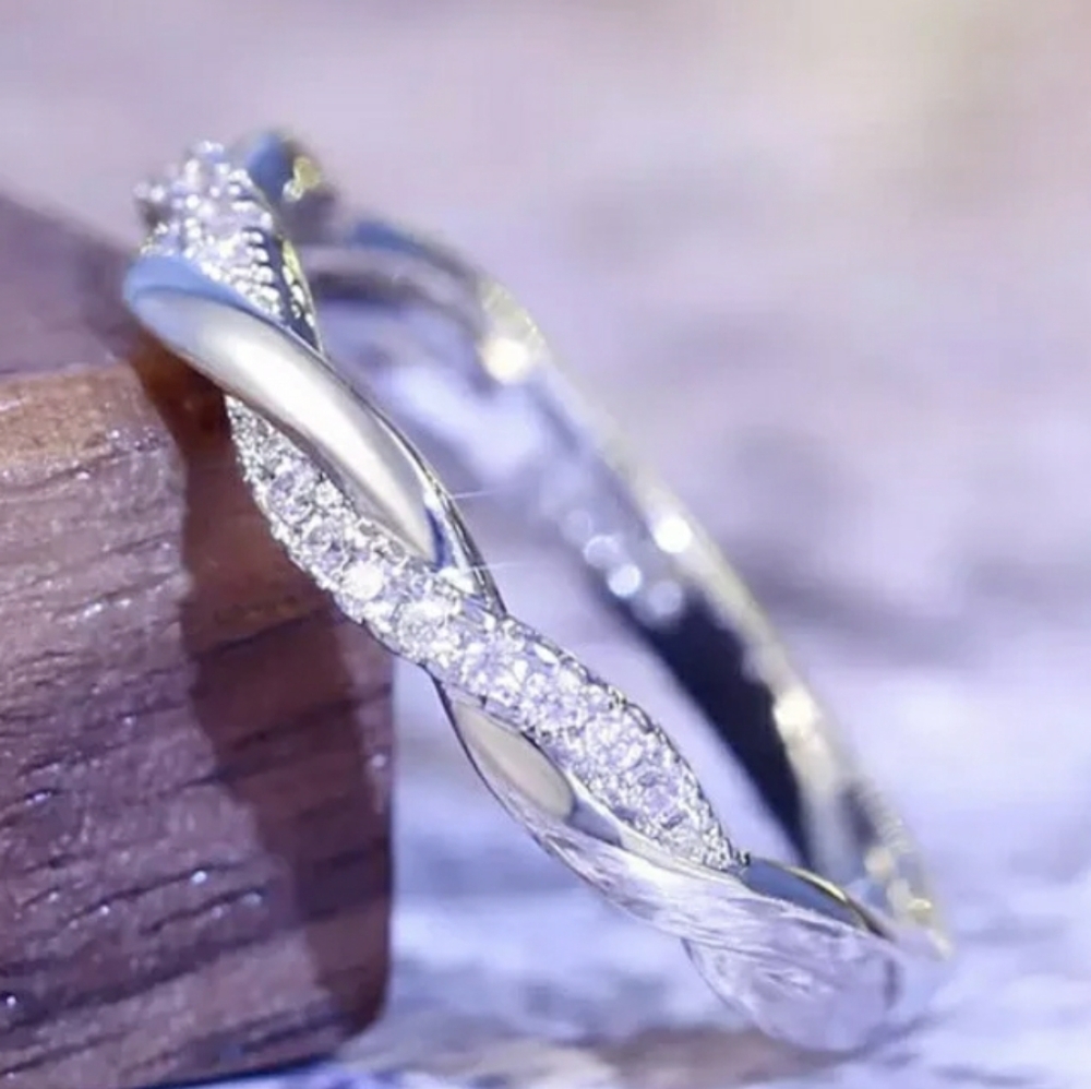 New Silver Braid Ring
